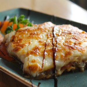 Pastel de verduras de la estación